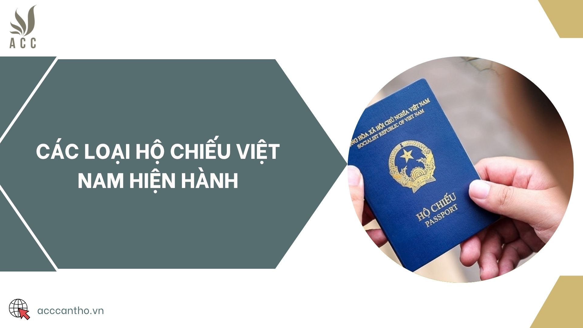 Các loại hộ chiếu Việt Nam hiện hành