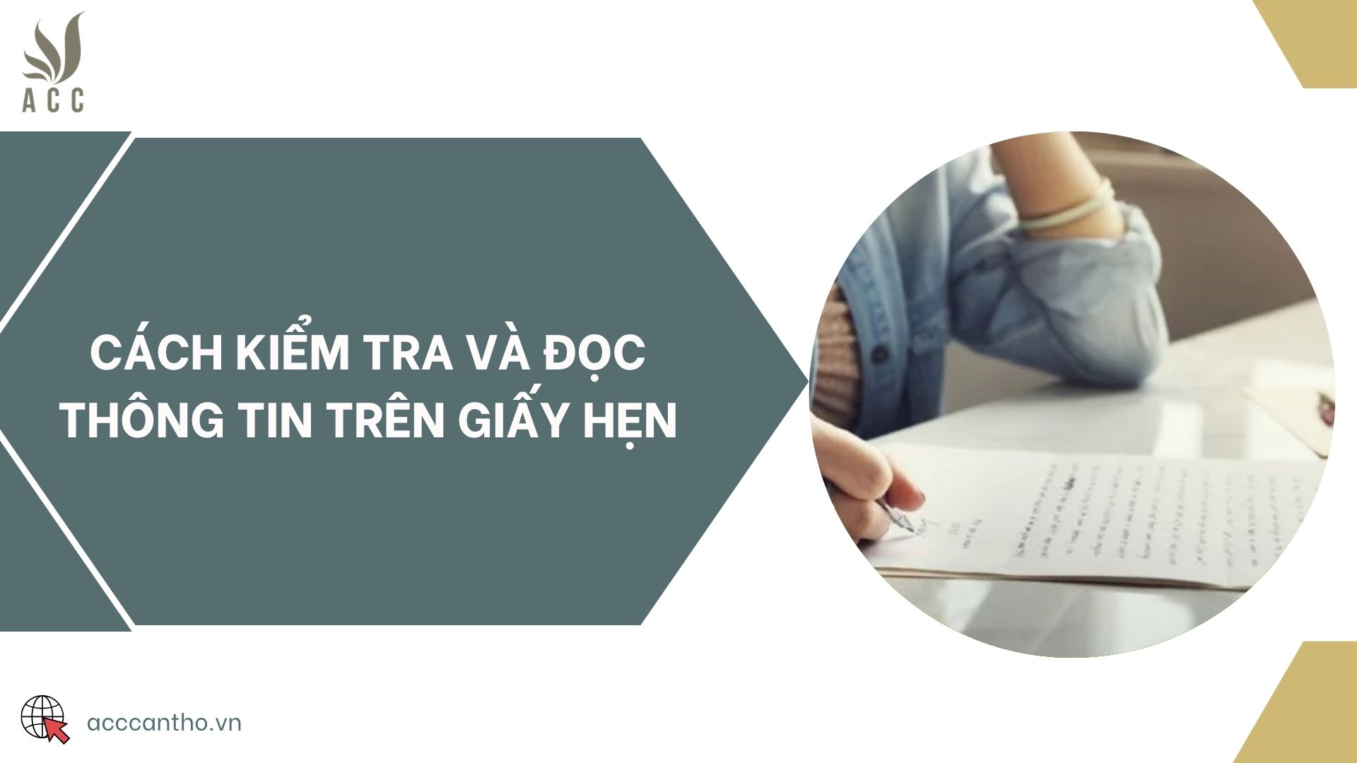 Cách kiểm tra và đọc thông tin trên giấy hẹn