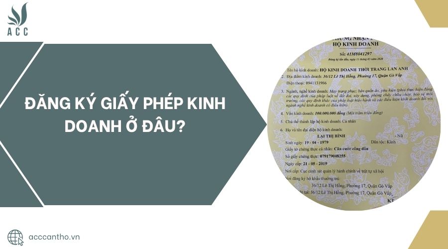 Đăng ký giấy phép fv888 ở đâu?