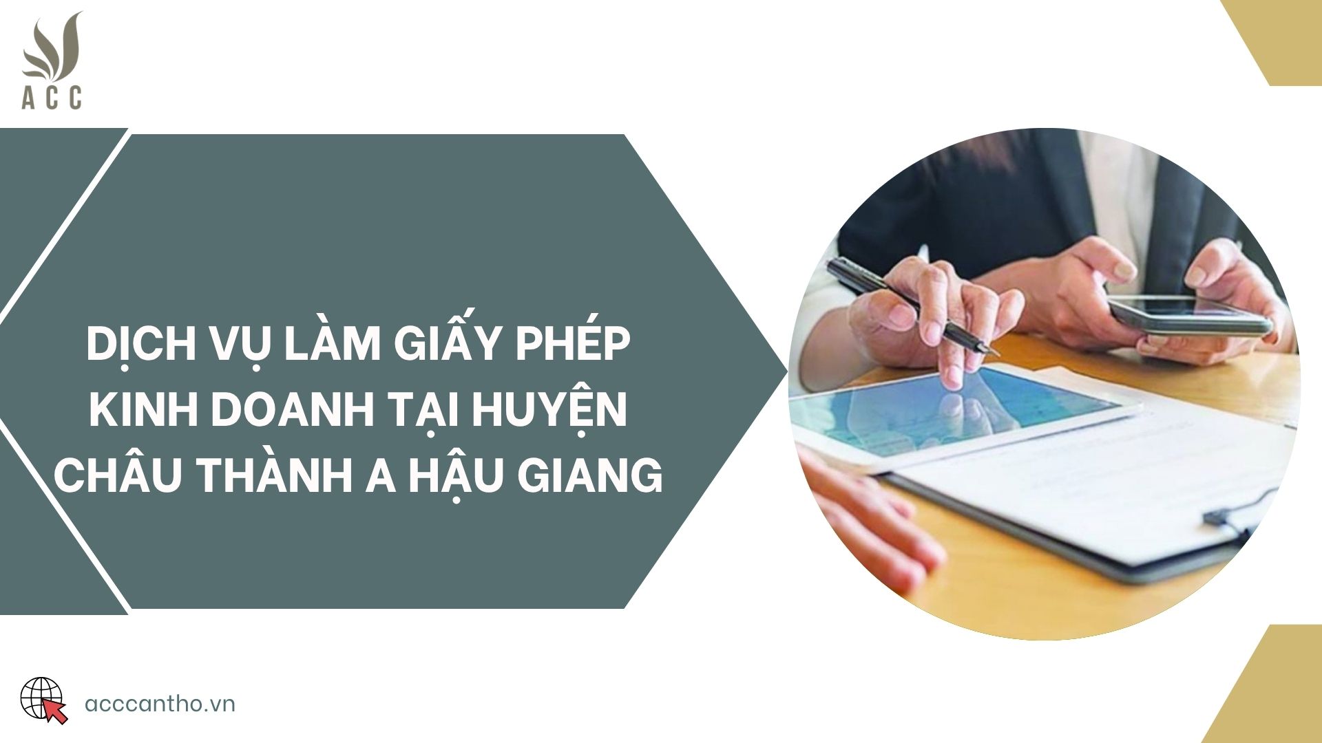 Dịch vụ làm giấy phép fv888 tại huyện Châu Thành A Hậu Giang