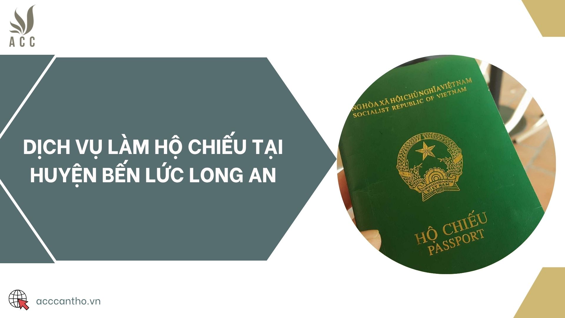 Dịch vụ làm hộ chiếu tại huyện Bến Lức Long An