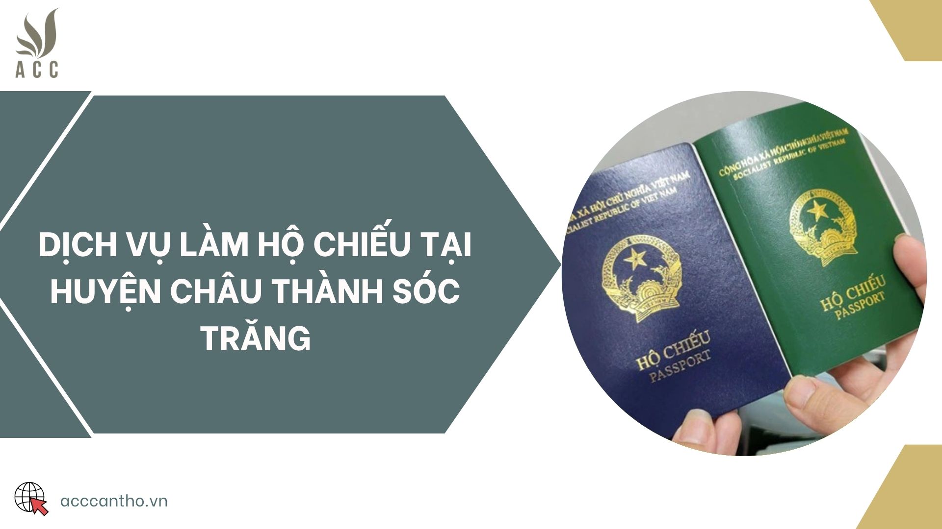 Dịch vụ làm hộ chiếu tại huyện Châu Thành Sóc Trăng