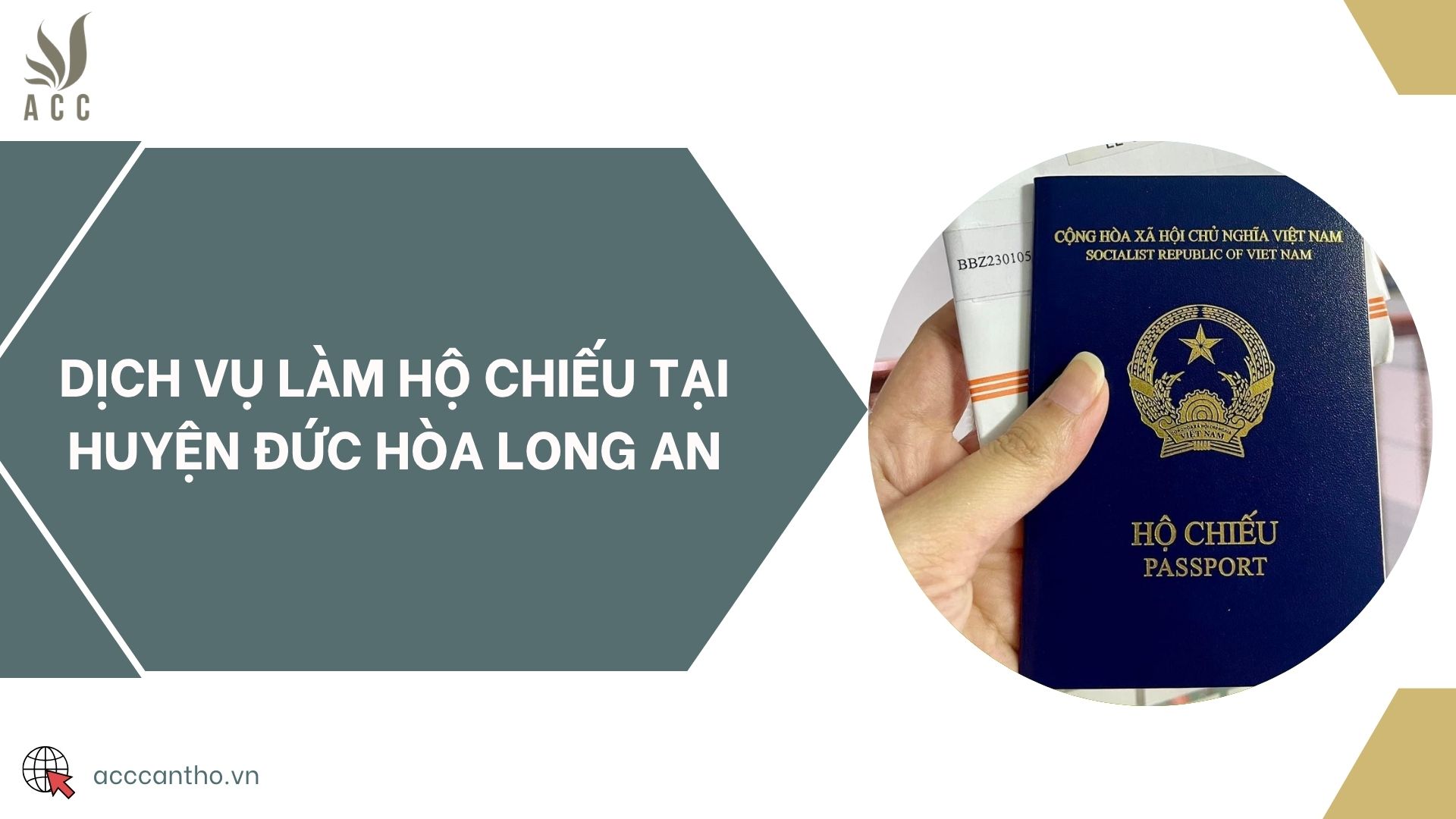Dịch vụ làm hộ chiếu tại huyện Đức Hòa Long An