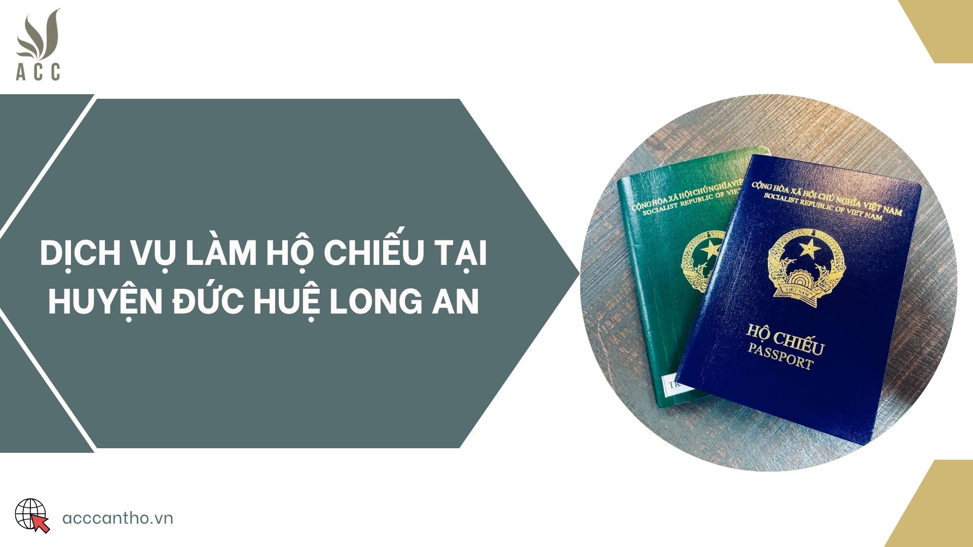 Dịch vụ làm hộ chiếu tại huyện Đức Huệ Long An