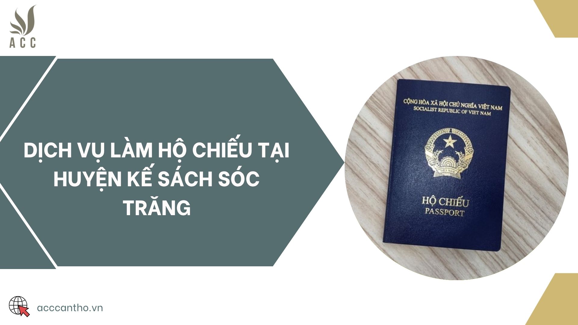 Dịch vụ làm hộ chiếu tại huyện Kế Sách Sóc Trăng