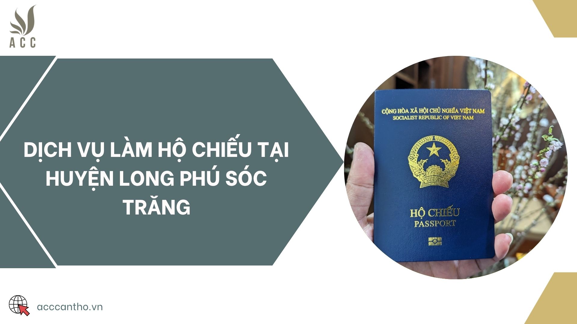 Dịch vụ làm hộ chiếu tại huyện Long Phú Sóc Trăng