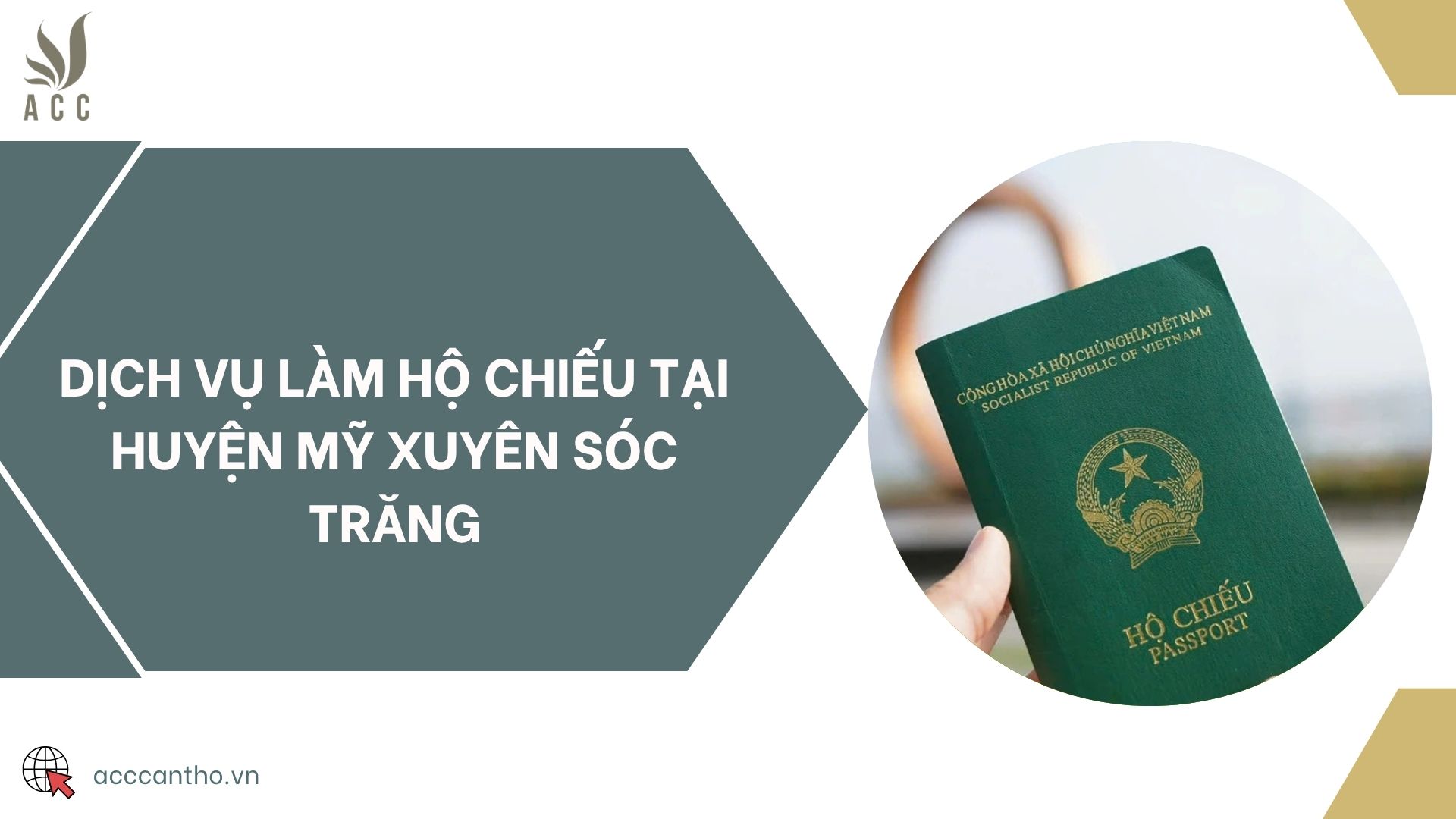 Dịch vụ làm hộ chiếu tại huyện Mỹ Xuyên Sóc Trăng