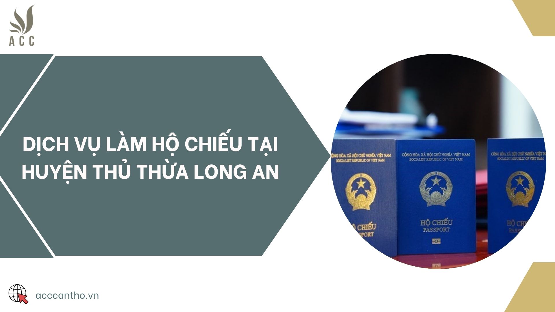 Dịch vụ làm hộ chiếu tại huyện Thủ Thừa Long An