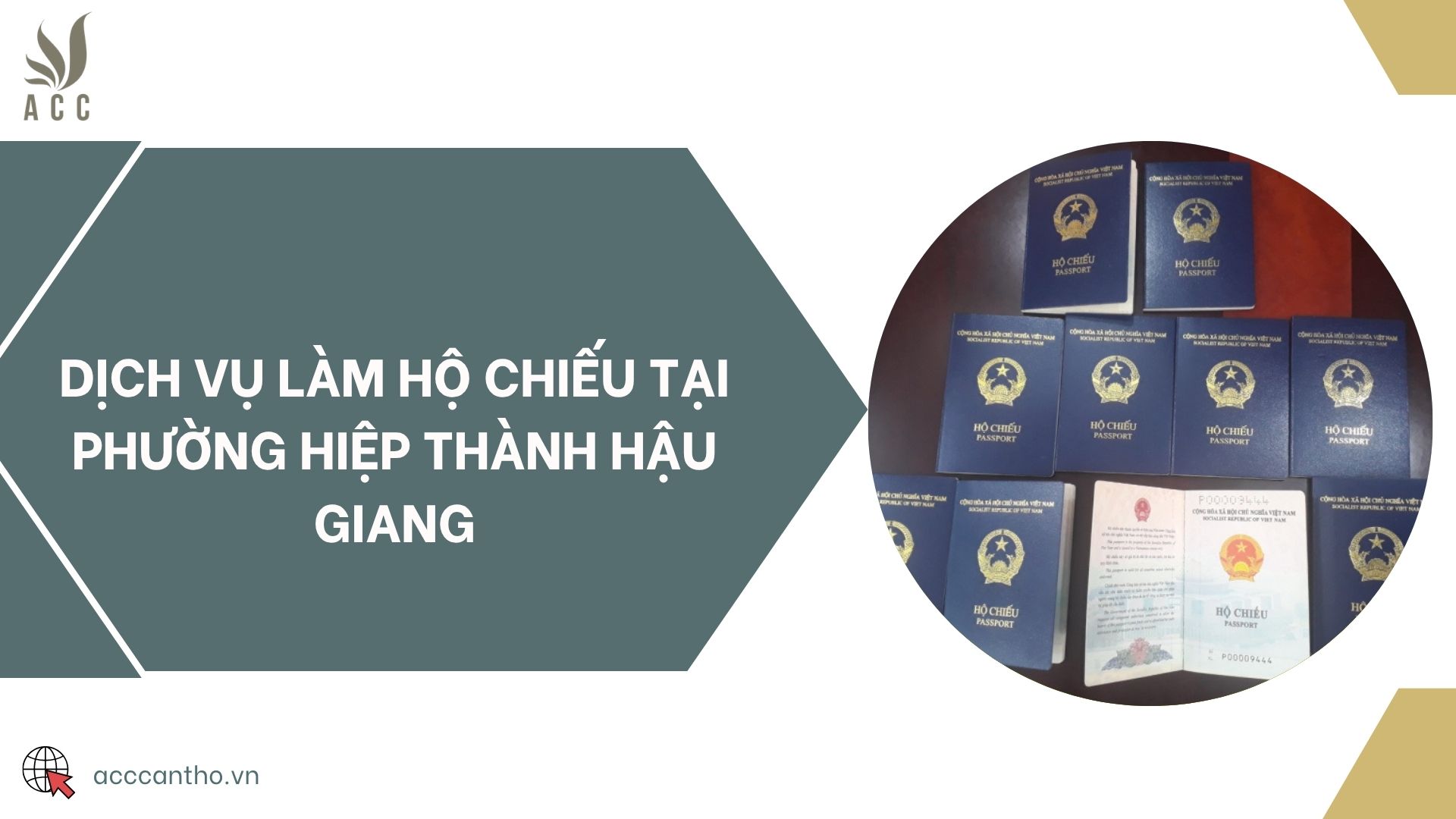 Dịch vụ làm hộ chiếu tại phường Hiệp Thành Hậu Giang