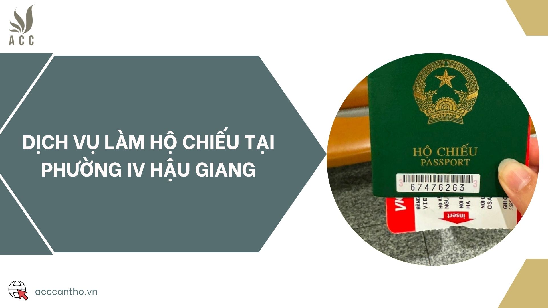 Dịch vụ làm hộ chiếu tại phường V Hậu Giang