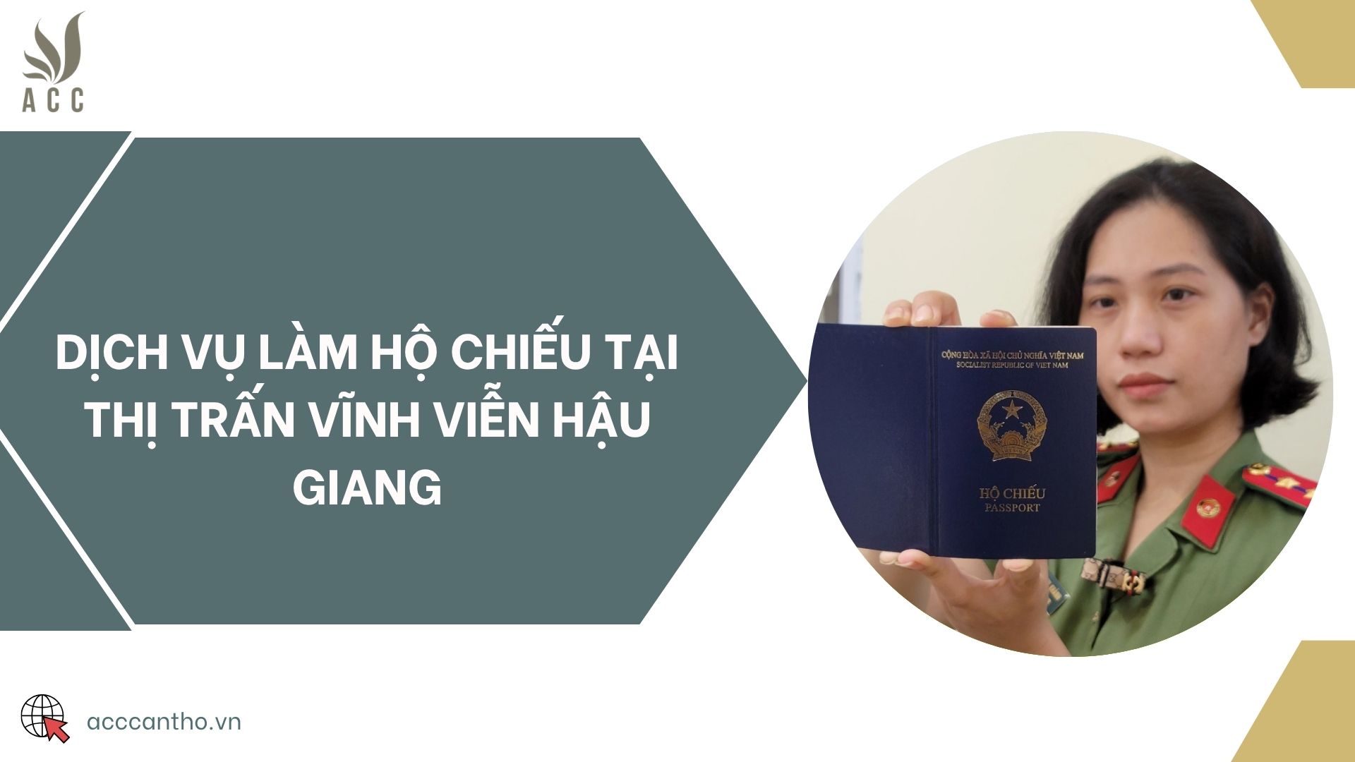 Dịch vụ làm hộ chiếu tại thị trấn Vĩnh Viễn Hậu Giang