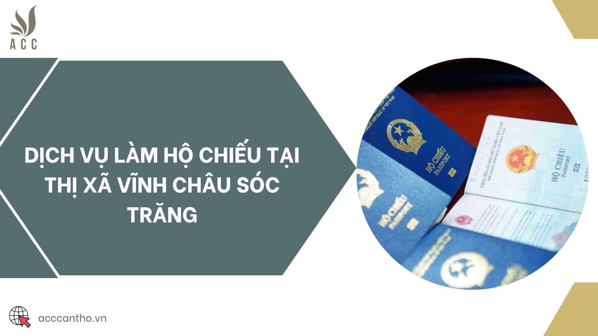 Dịch vụ làm hộ chiếu tại thị xã Vĩnh Châu Sóc Trăng