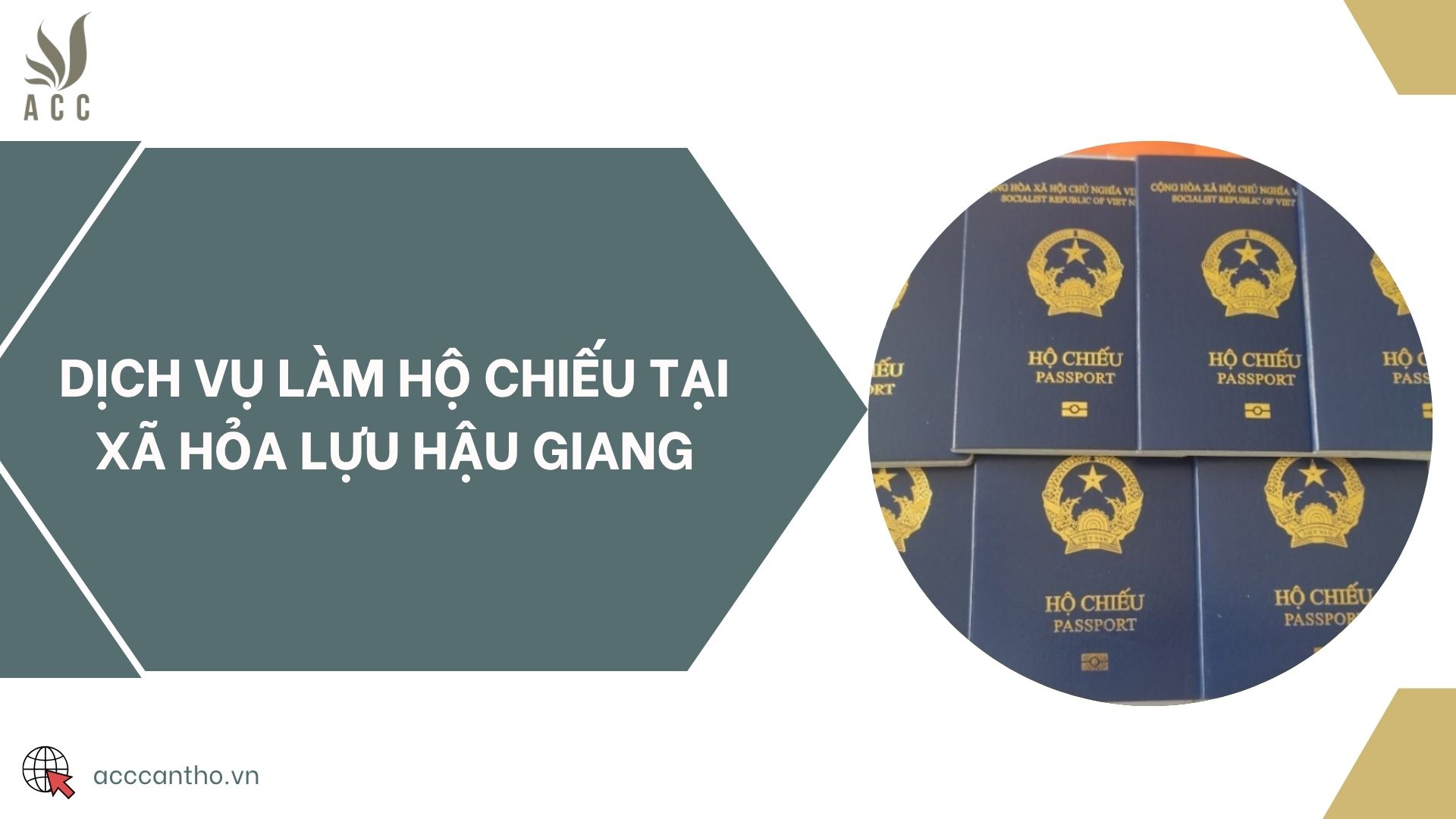 Dịch vụ làm hộ chiếu tại xã Hỏa Lựu Hậu Giang