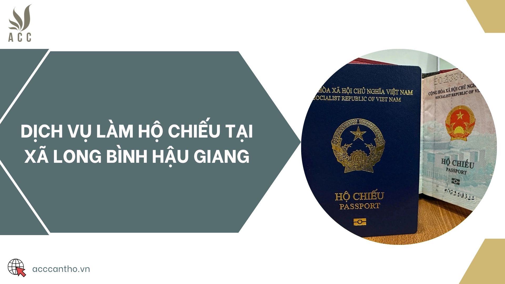 Dịch vụ làm hộ chiếu tại xã Long Bình Hậu Giang