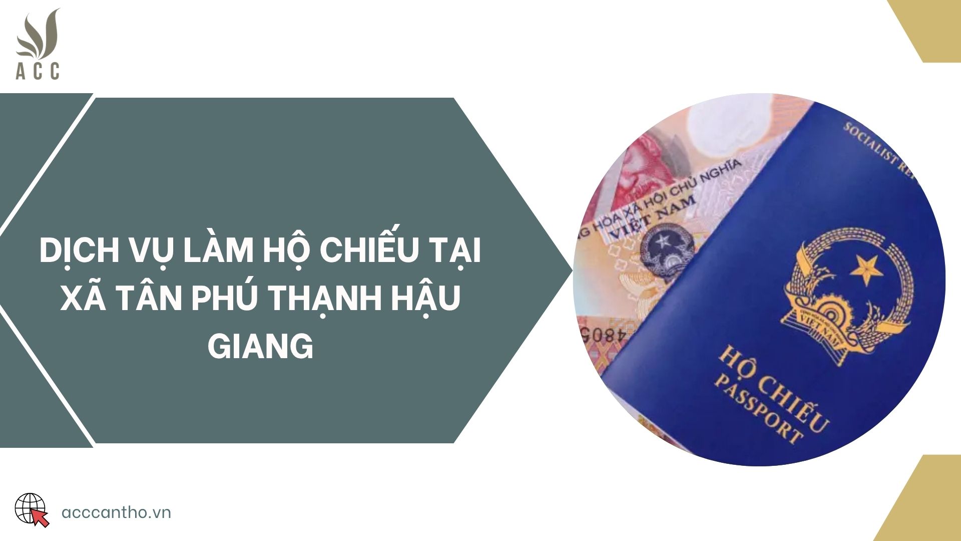 Dịch vụ làm hộ chiếu tại xã Tân Phú Thạnh Hậu Giang