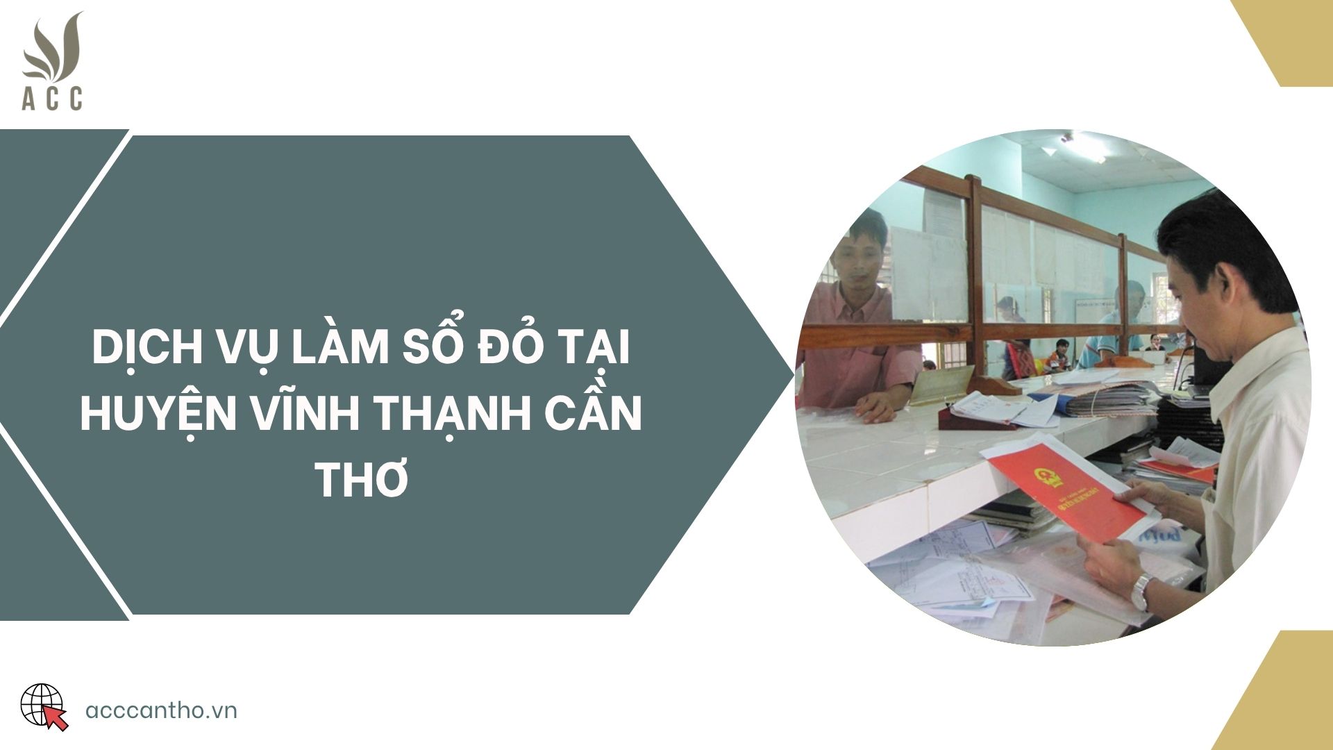Dịch vụ làm sổ đỏ tại Huyện Vĩnh Thạnh Cần Thơ