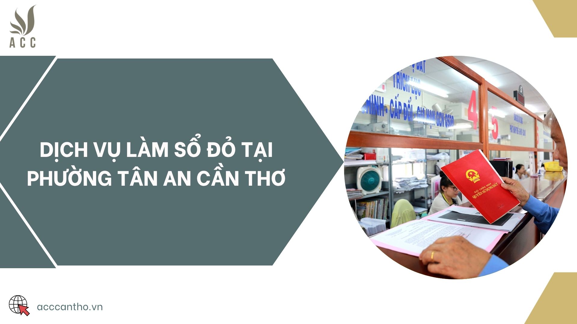 Dịch vụ làm sổ đỏ tại Phường Tân An Cần Thơ