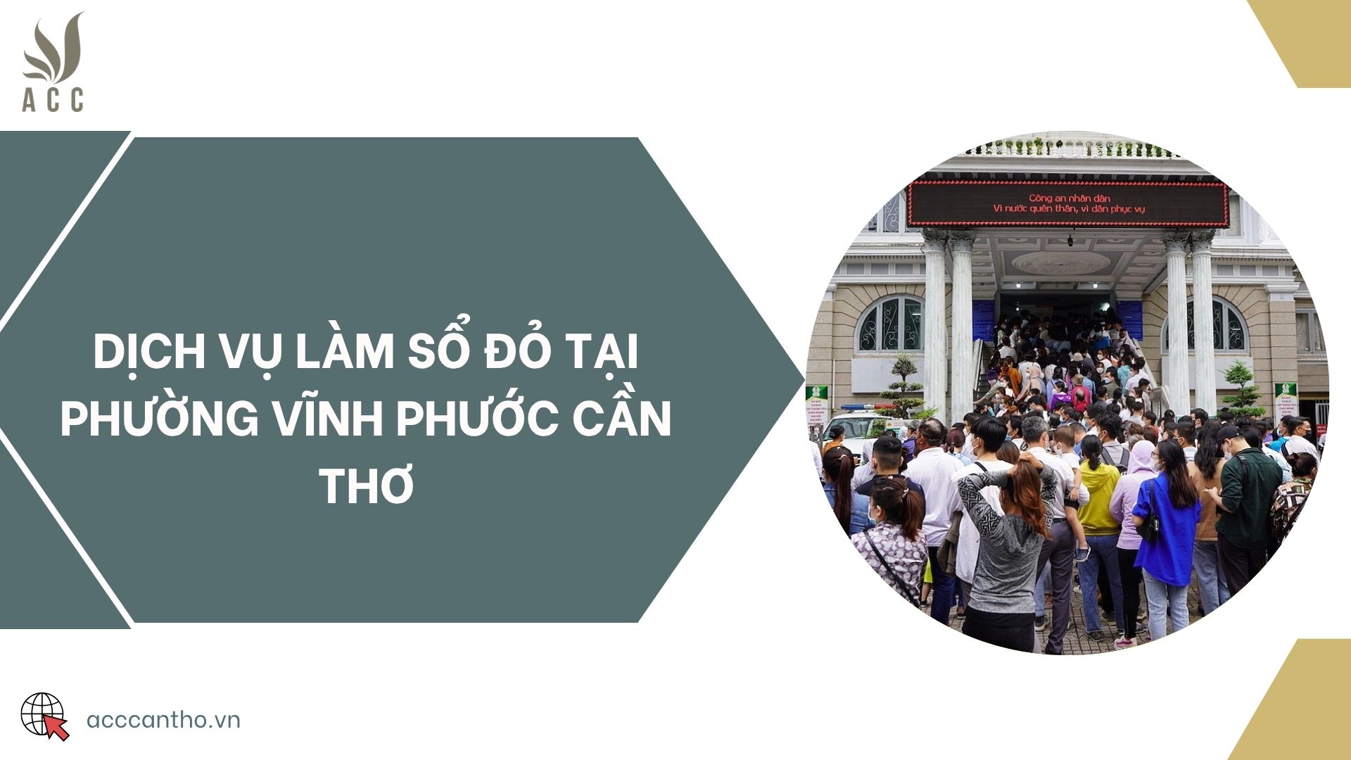 Dịch vụ làm sổ đỏ tại Phường Vĩnh Phước Cần Thơ
