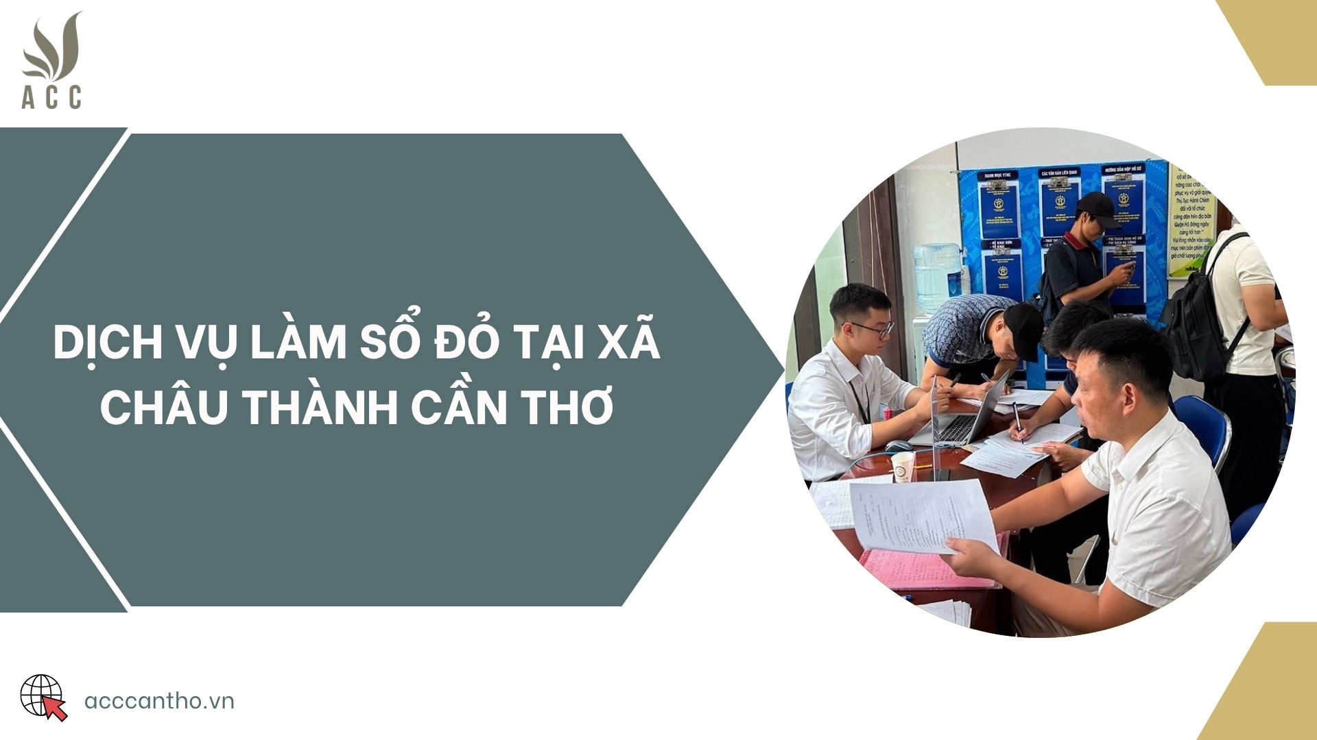 Dịch vụ làm sổ đỏ tại Xã Châu Thành Cần Thơ