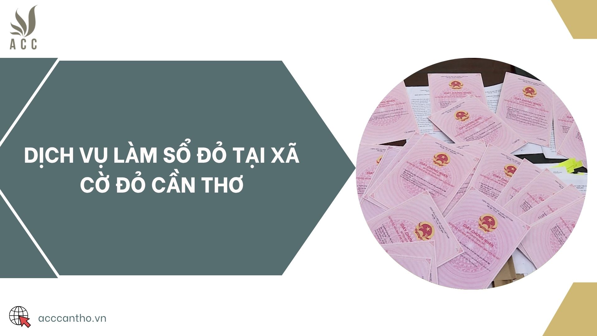 Dịch vụ làm sổ đỏ tại Xã Cờ Đỏ Cần Thơ