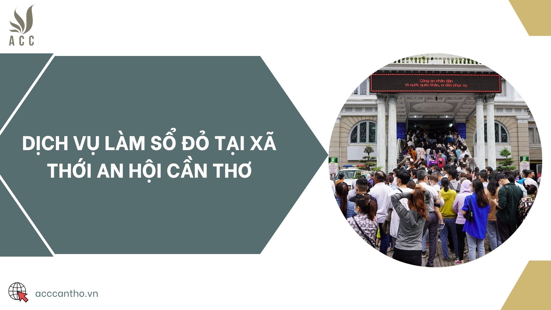Dịch vụ làm sổ đỏ tại Xã Thới An Hội Cần Thơ