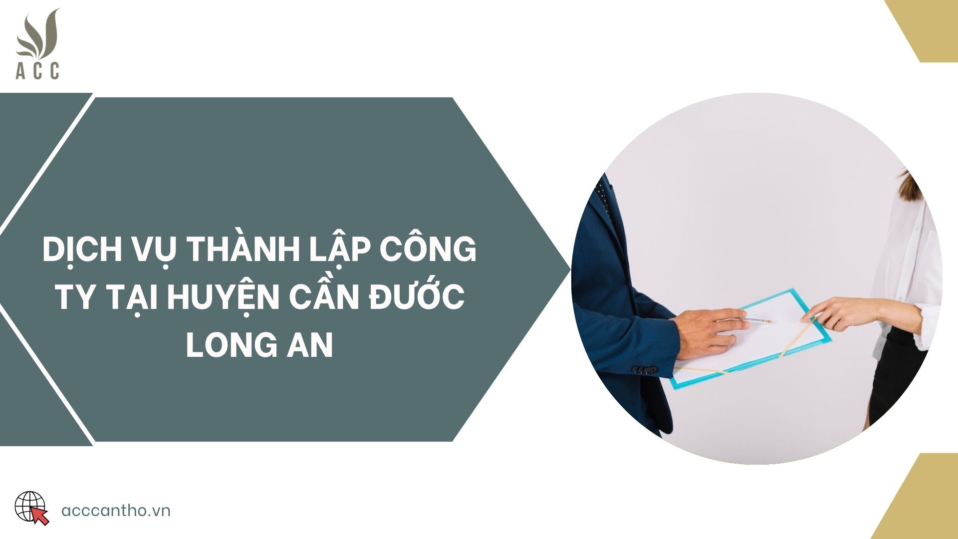 Dịch vụ thành lập công ty tại huyện Cần Đước Long An