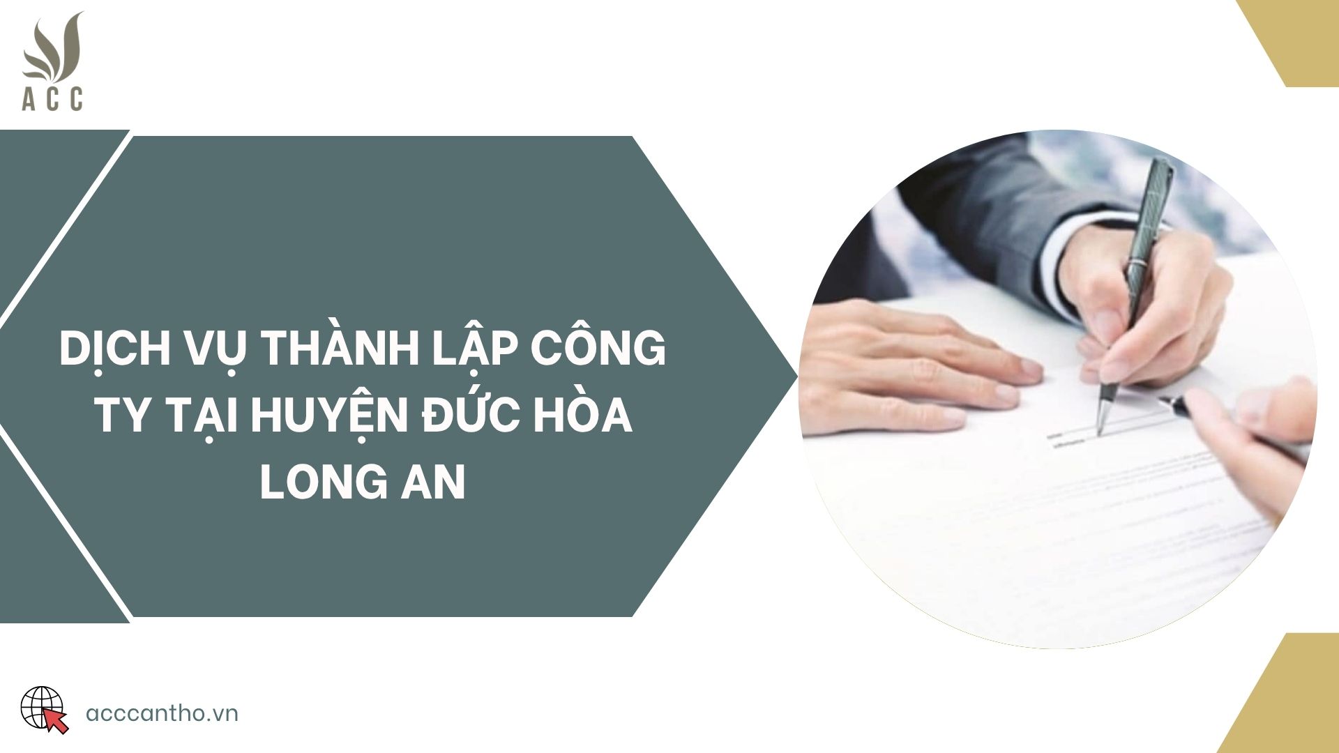 Dịch vụ thành lập công ty tại huyện Đức Hòa Long An