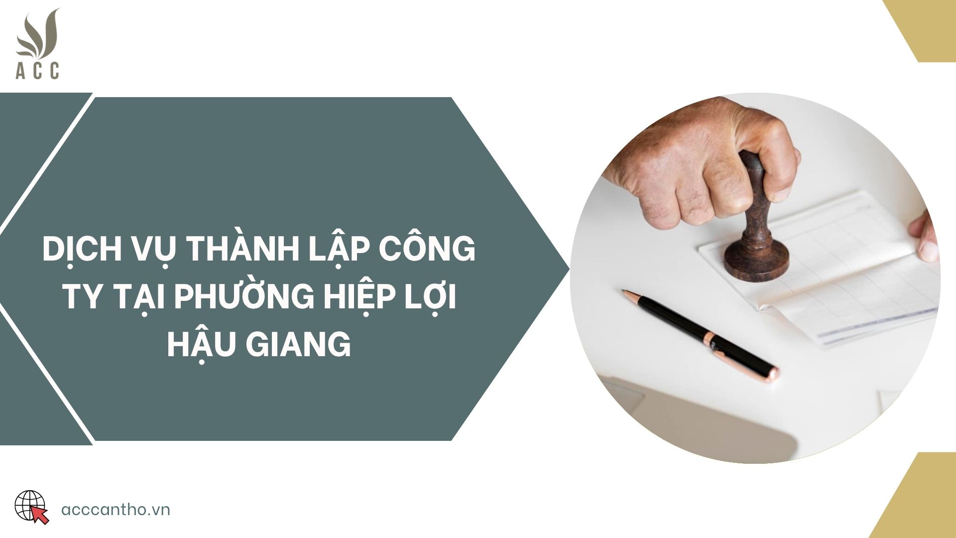 Dịch vụ thành lập công ty tại phường Hiệp Lợi Hậu Giang