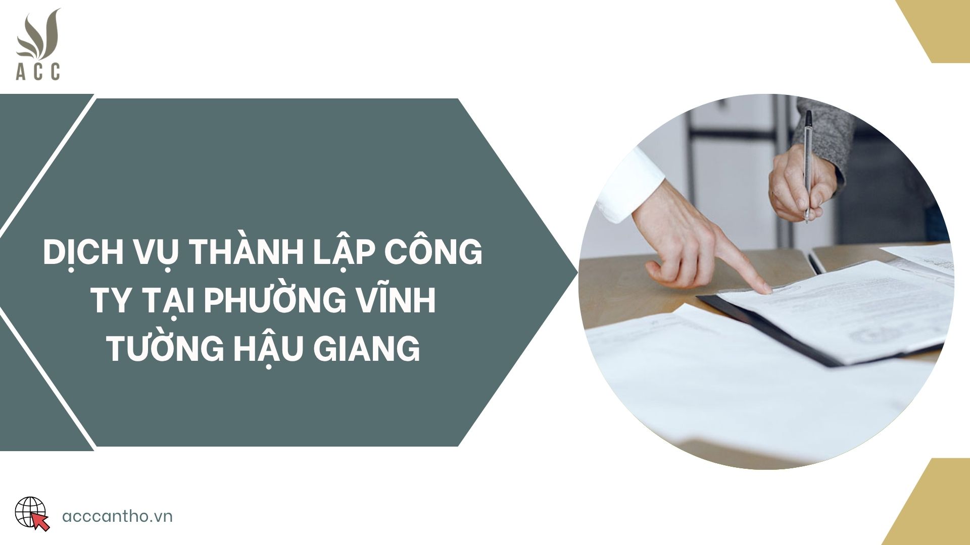 Dịch vụ thành lập công ty tại phường Vĩnh Tường Hậu Giang