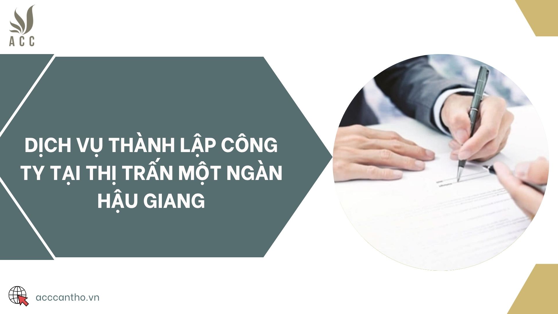 Dịch vụ thành lập công ty tại thị trấn Một Ngàn Hậu Giang