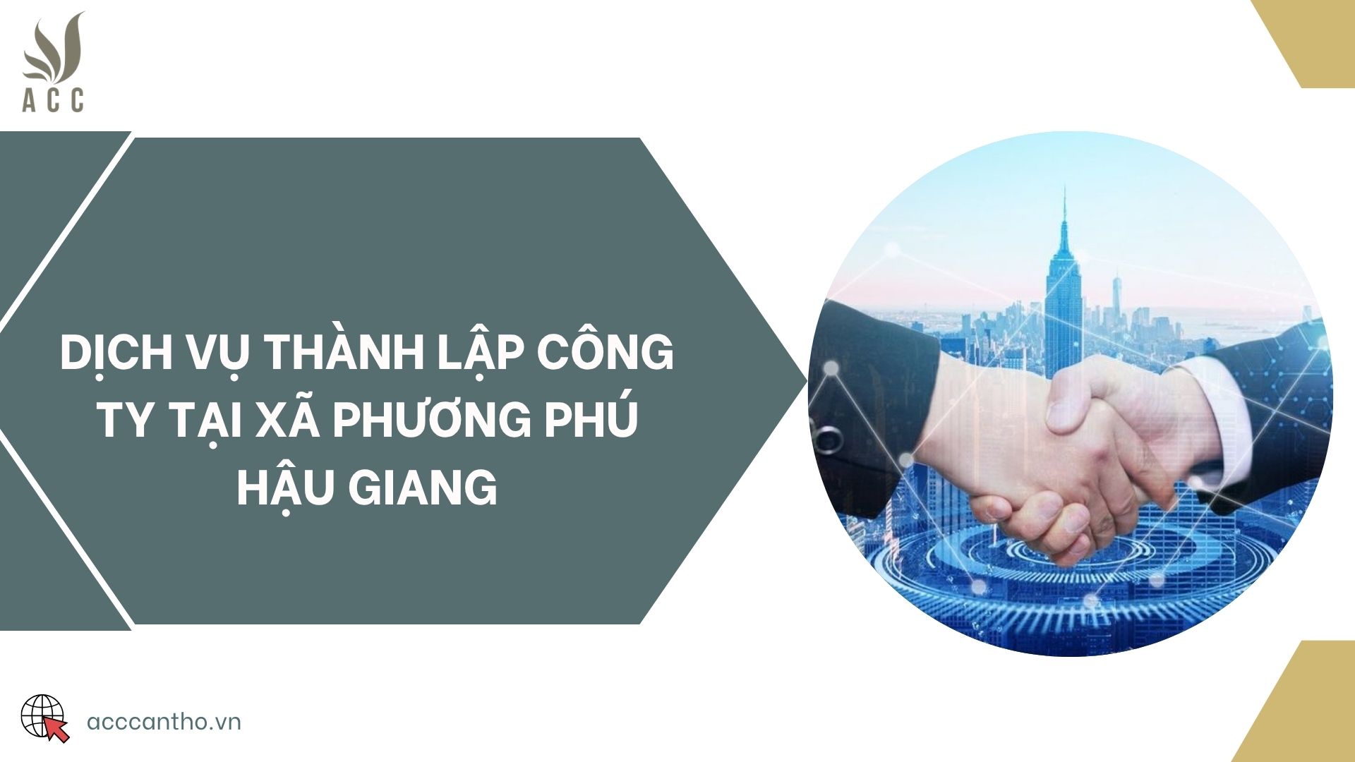 Dịch vụ thành lập công ty tại xã Phương Phú Hậu Giang