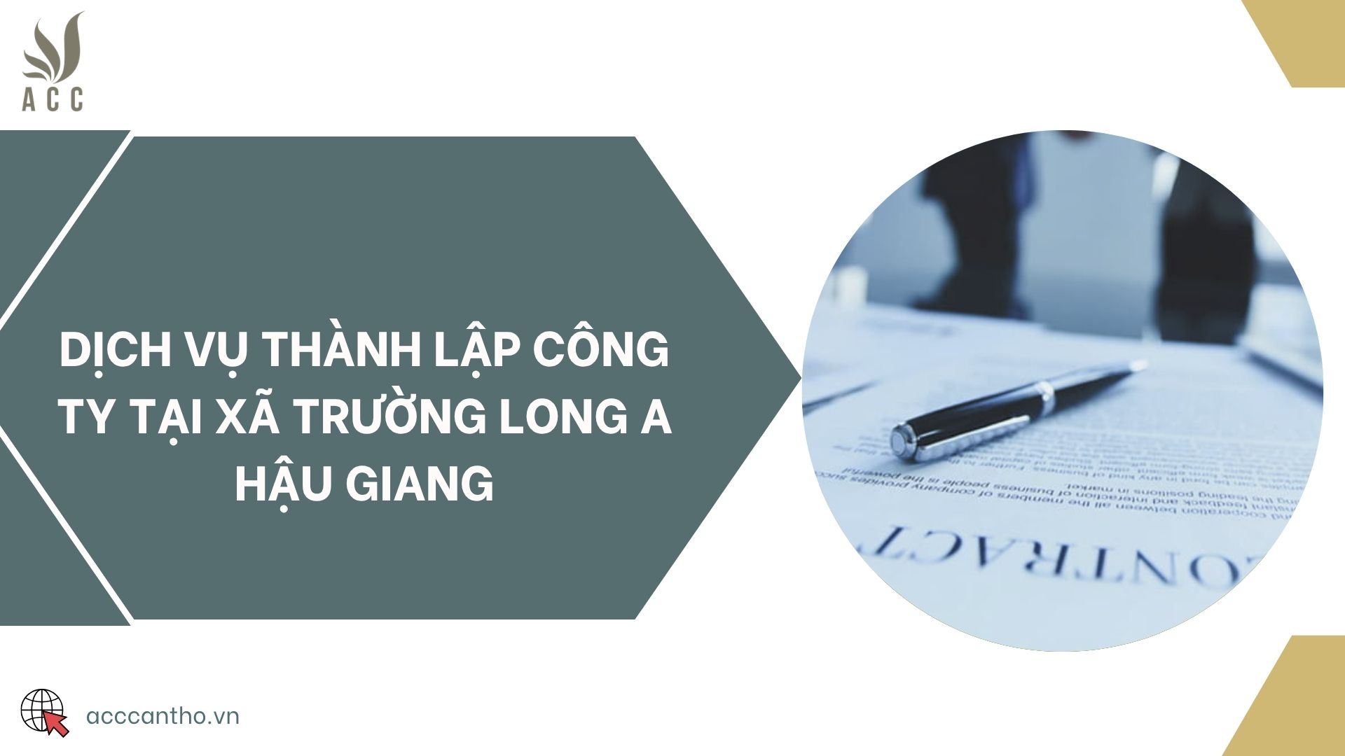 Dịch vụ thành lập công ty tại xã Trường Long A Hậu Giang