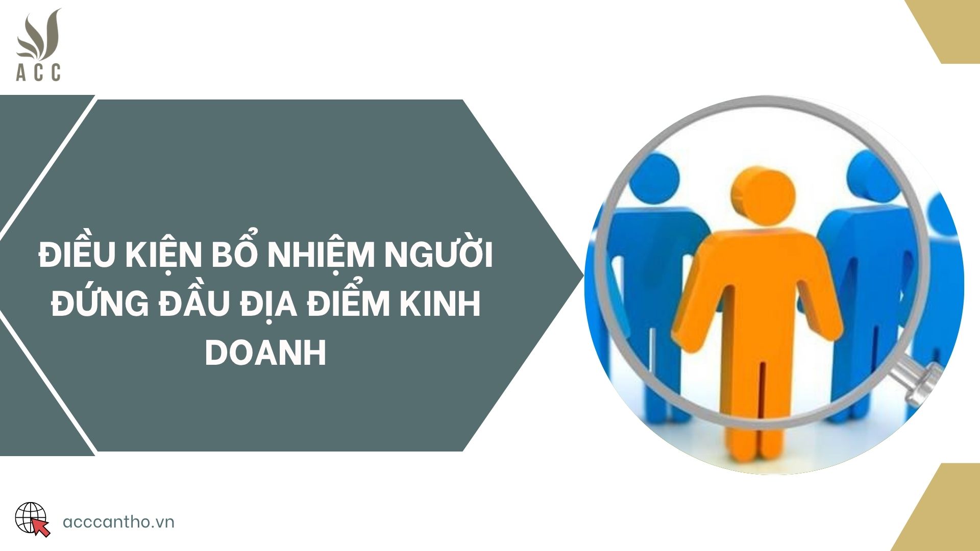 Điều kiện bổ nhiệm người đứng đầu địa điểm fv888