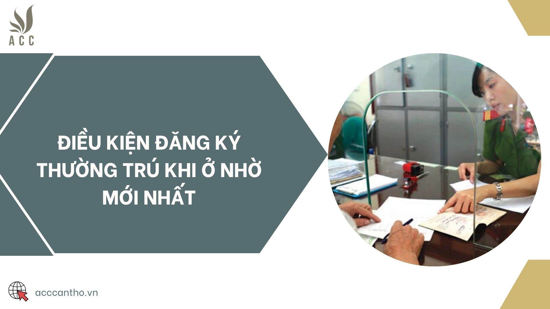 Điều kiện đăng ký thường trú khi ở nhờ mới nhất
