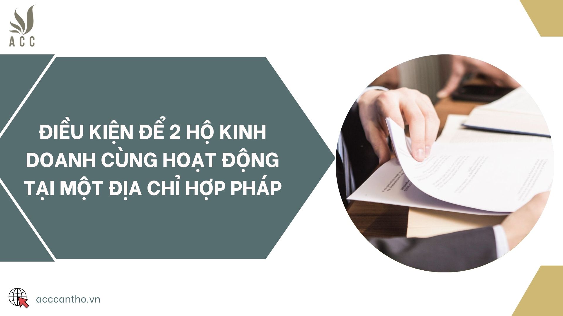 Điều kiện để 2 hộ fv888 cùng hoạt động tại một địa chỉ hợp pháp