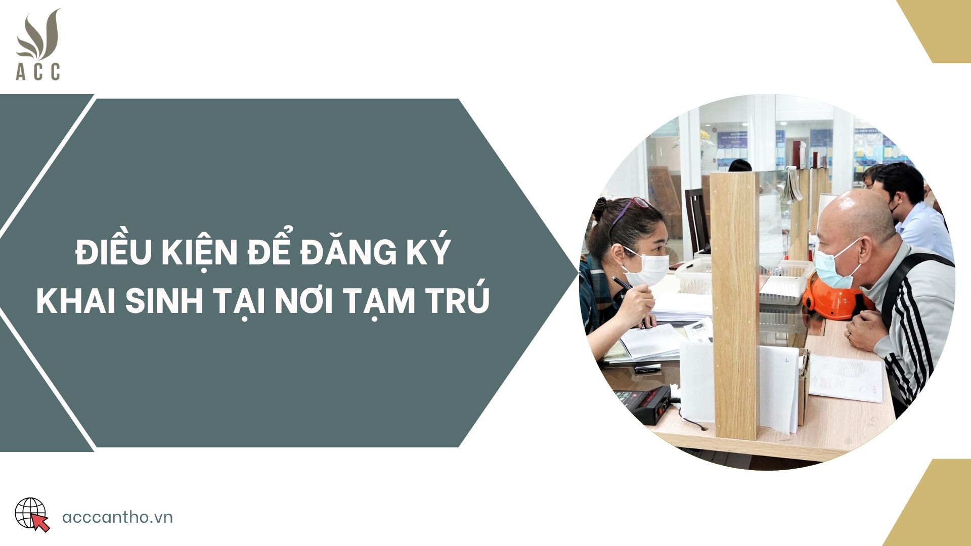 Điều kiện để đăng ký khai sinh tại nơi tạm trú