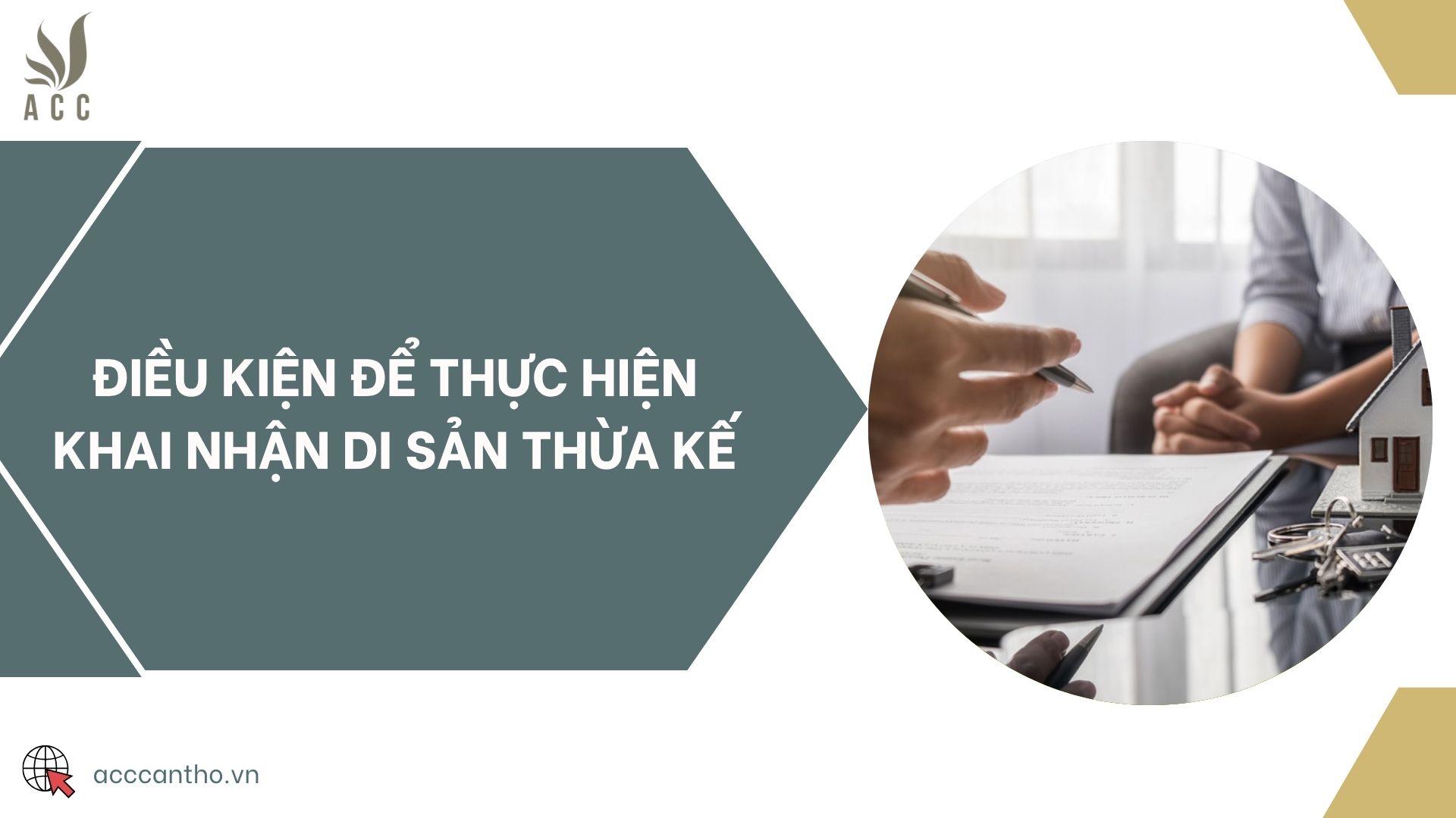 Điều kiện để thực hiện khai nhận di sản thừa kế