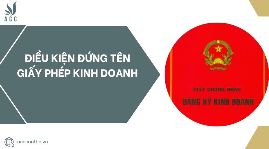 Điều kiện đứng tên giấy phép fv888