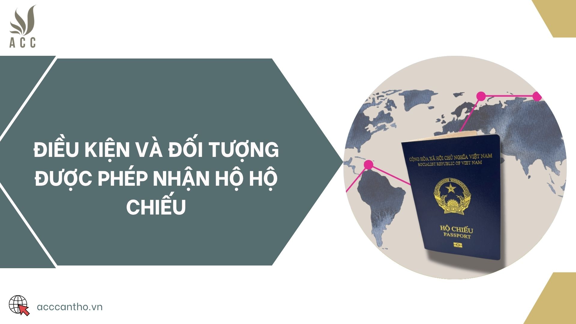 Điều kiện và đối tượng được phép nhận hộ hộ chiếu