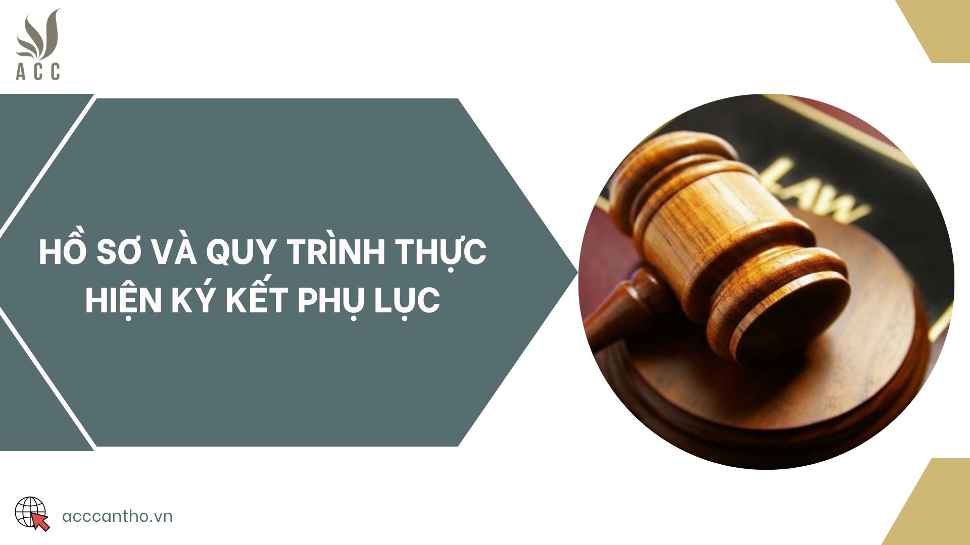 Hồ sơ và quy trình thực hiện ký kết phụ lục