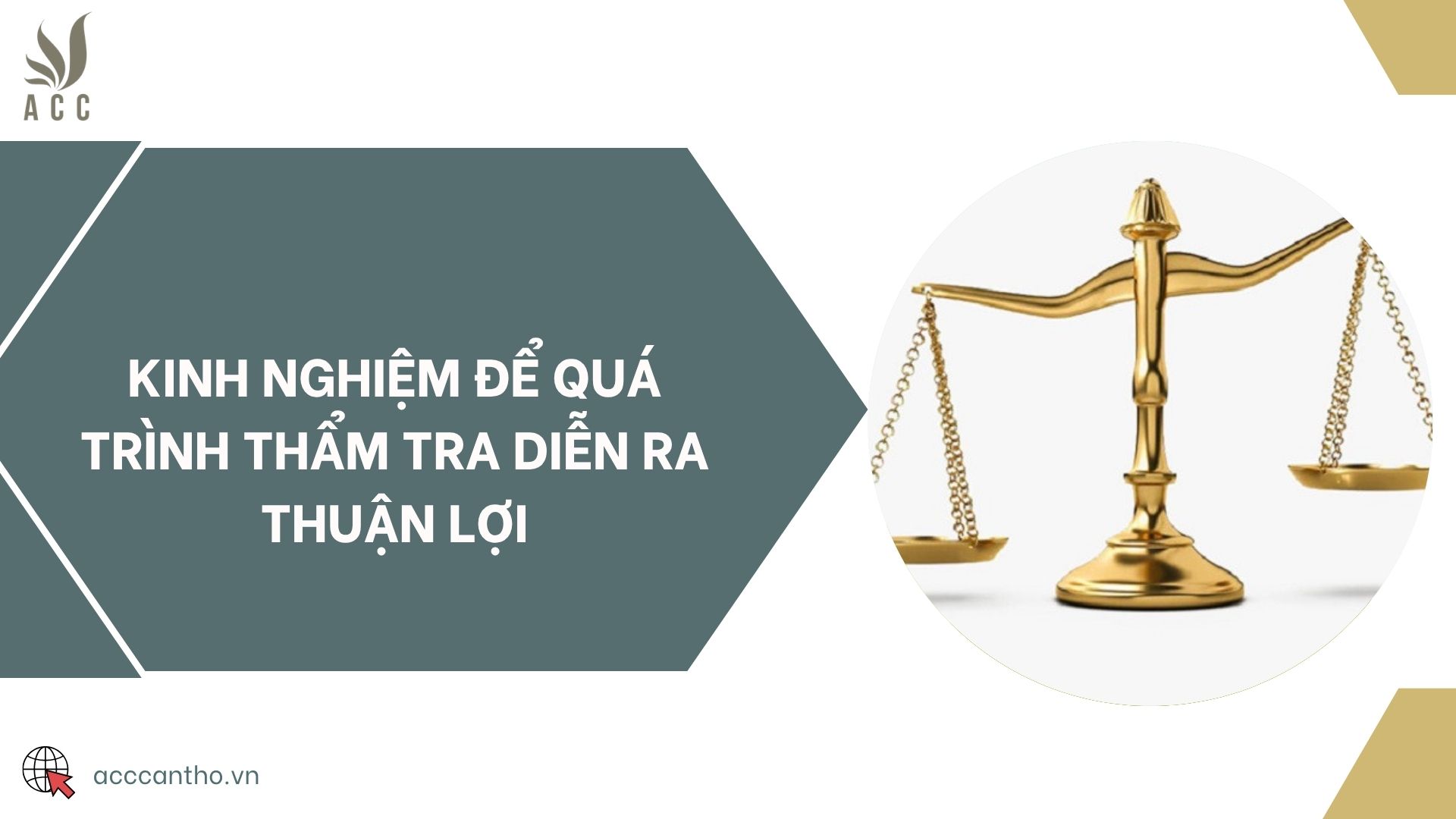 Kinh nghiệm để quá trình thẩm tra diễn ra thuận lợi
