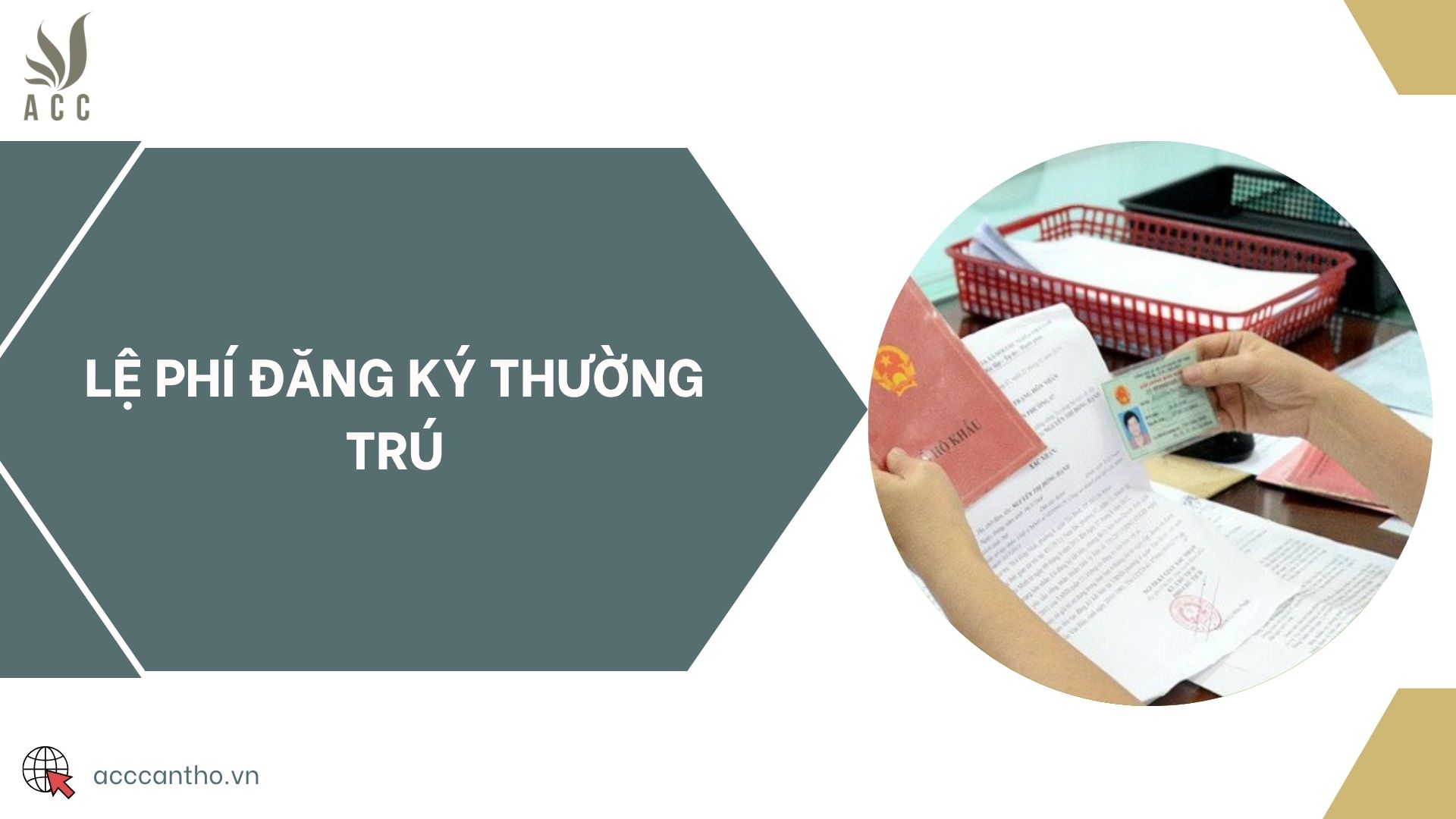 Lệ phí đăng ký thường trú