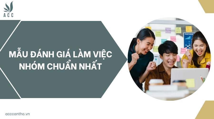 Mẫu đánh giá làm việc nhóm chuẩn nhất