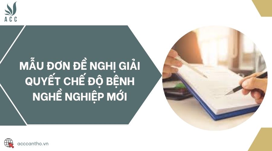 Mẫu đơn đề nghị giải quyết chế độ bệnh fv888 mới