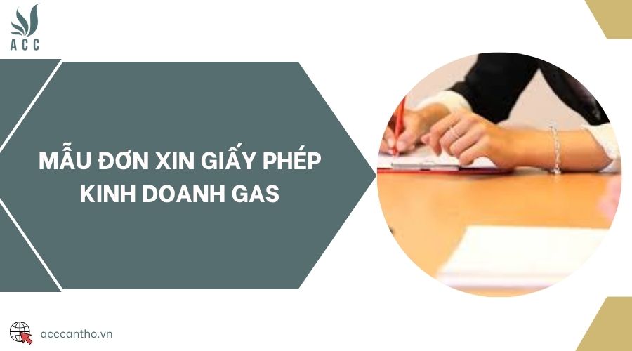 Mẫu đơn xin giấy phép fv888 gas