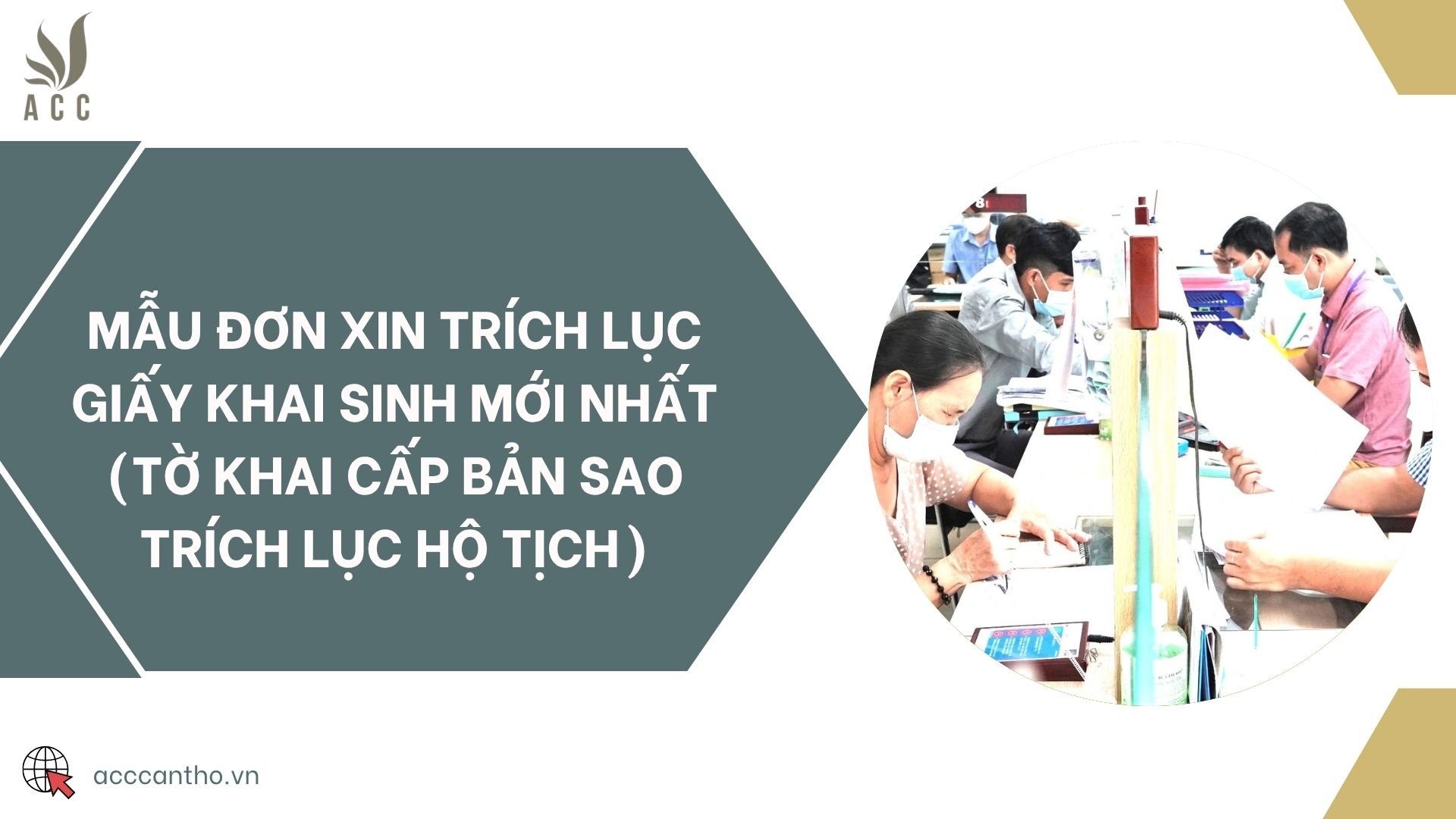 Mẫu đơn xin trích lục giấy khai sinh mới nhất (Tờ khai cấp bản sao trích lục hộ tịch)