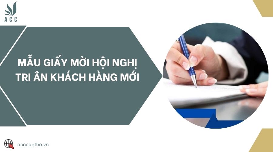 Mẫu giấy mời hội nghị tri ân fv88 tài xỉu mới