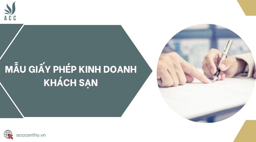 Mẫu giấy phép fv888 khách sạn