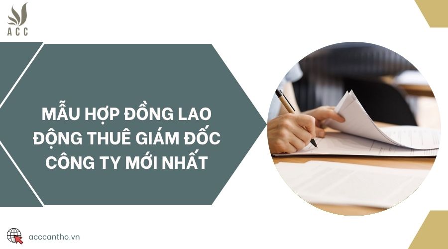 Mẫu hợp đồng fv88 link thuê giám đốc công ty mới nhất