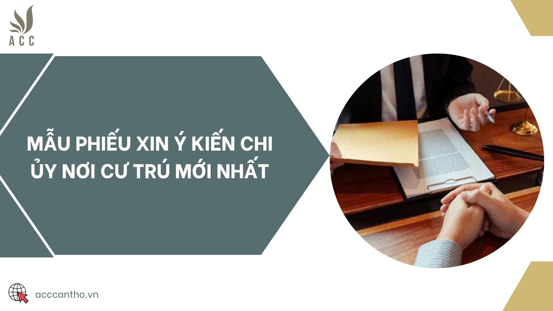 Mẫu phiếu xin ý kiến chi ủy nơi cư trú mới nhất